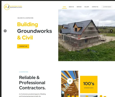 AJ Contractors — Building & Civils
